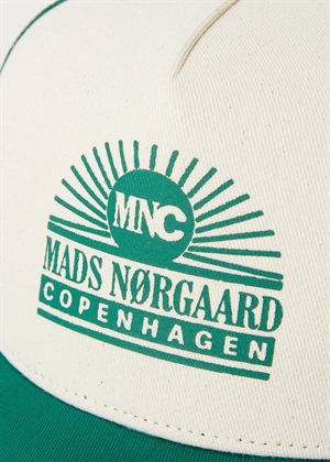 Trucker recy twill cap Verdant Green Mads Nørgaard 